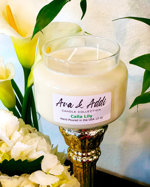 Calla Lily Scented Candles