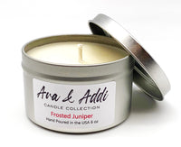 Frosted Juniper Scented Candle